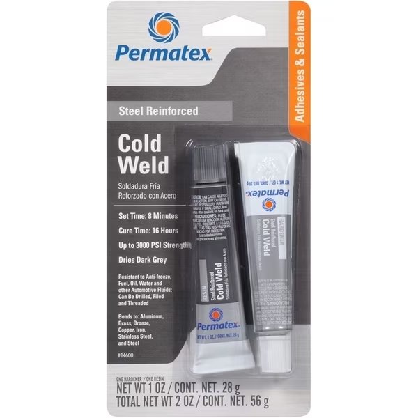 Cold Weld Bond Cmpnd 2Oz, Permatex, Mfr#: 14600